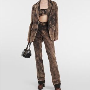 MIU MIU stonewash jeans